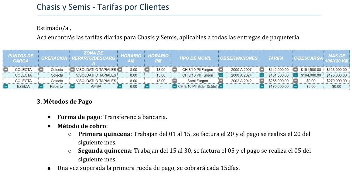 Chasis y Semi Tarifas Final2